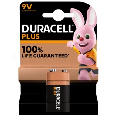 Duracell Plus PP3 9V Alkaline Battery