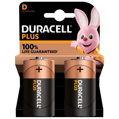 Duracell Ultra D Batteries (2 Pack)