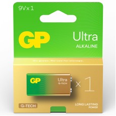 GP Ultra PP3 9V Alkaline Battery