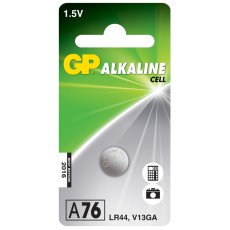 GP Ultra LR44 (A76) Alkaline Battery 125mAh