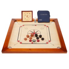 Premium Junior Carrom Board Package