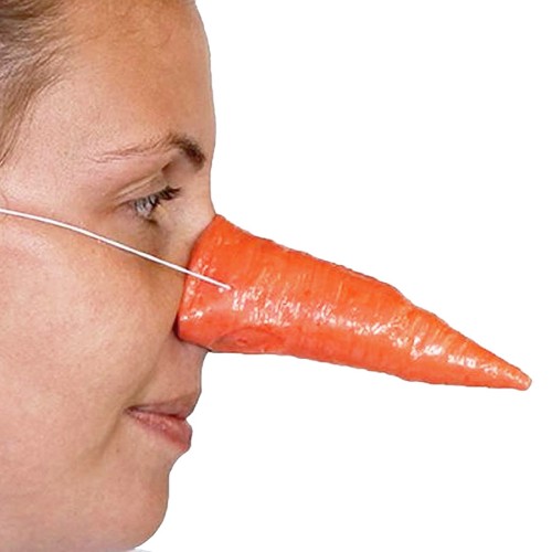 Carrot Nose on Elastic