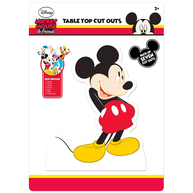 Buy Mickey Mouse And Friends Party Table Top Cutouts Party Chest