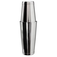 600ml Piccolo Cocktail Shaker Stainless Steel Hire