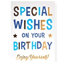 Special Wishes On Your Birthday Greeting Card