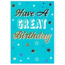 Have a Great Birthday Greeting Card