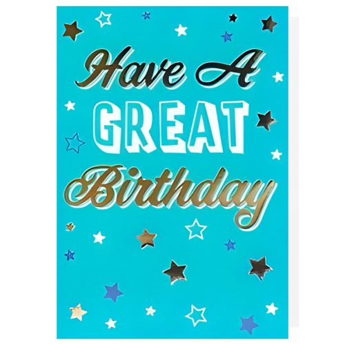 Have a Great Birthday Greeting Card