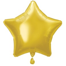Classic Gold 20" Star Foil Balloon