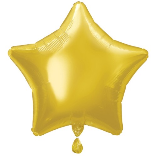 Classic Gold 20" Star Foil Balloon