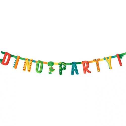 Dino Party Banner (2m)