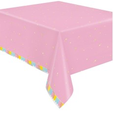 Pastel Ice Cream Plastic Table Cover