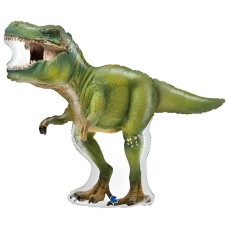 T-Rex Dinosaur SuperShape Foil Balloon (42")