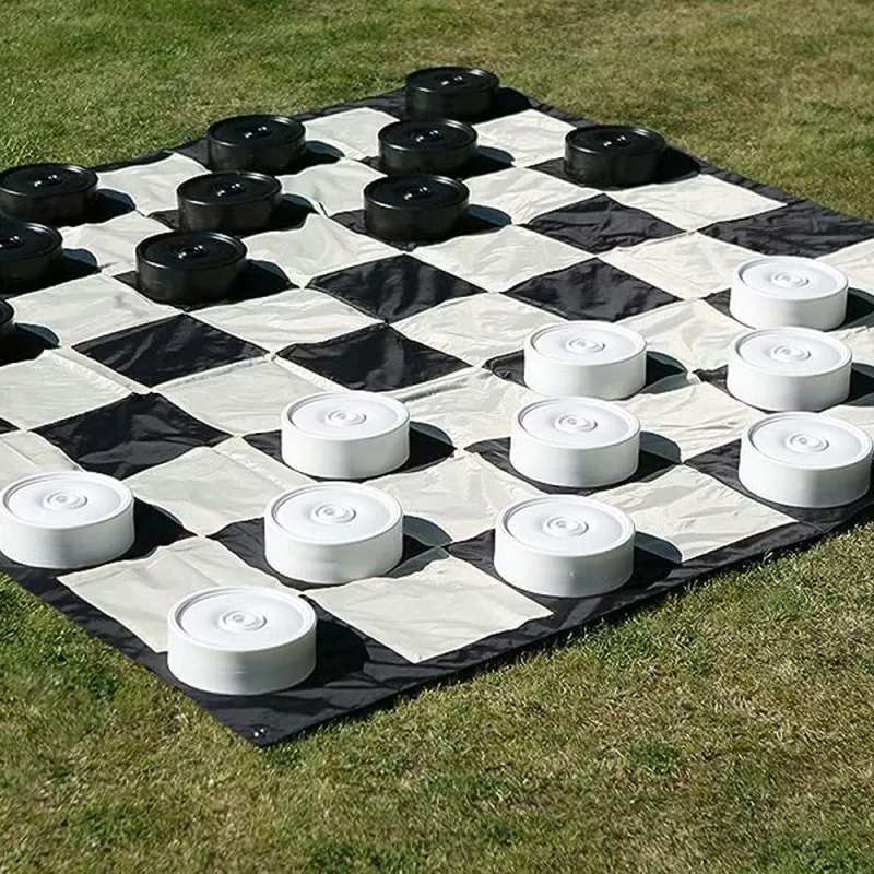 Giant outdoor Jenga popular and Checkers set *NEW*