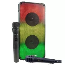 Vocal-Star VS-275 Karaoke Machine Inc Bluetooth, Led Light Effects 2  Microphones