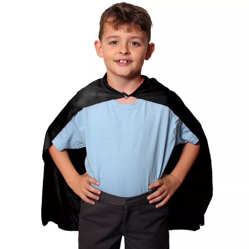 Black cape 2024 fancy dress child