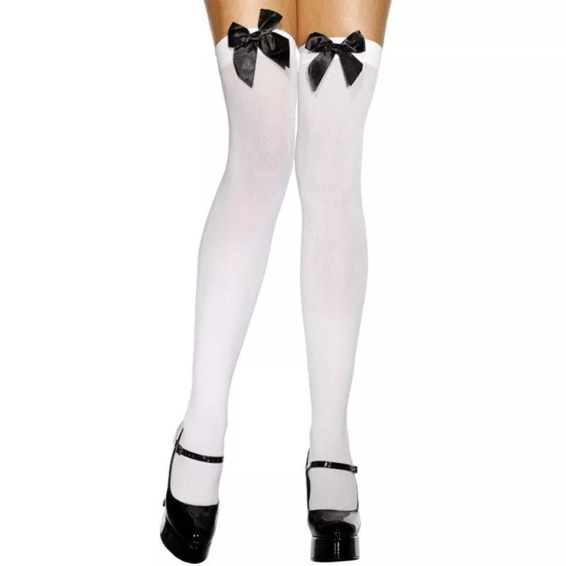 White on sale stockings buy