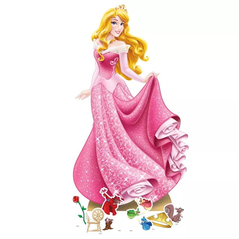 Disney Princess Official Lifesize Cardboard Cutouts - Set of 6