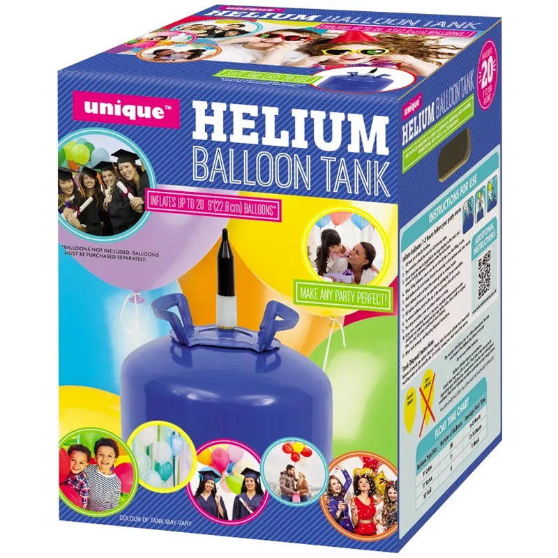 Unique helium clearance balloons