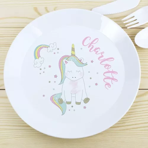 Childrens shop personalised plates