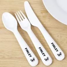 Personalised first best sale cutlery set