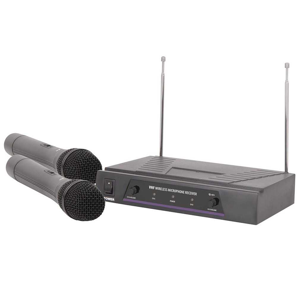 Buy Dual Wireless Microphones System Party Chest