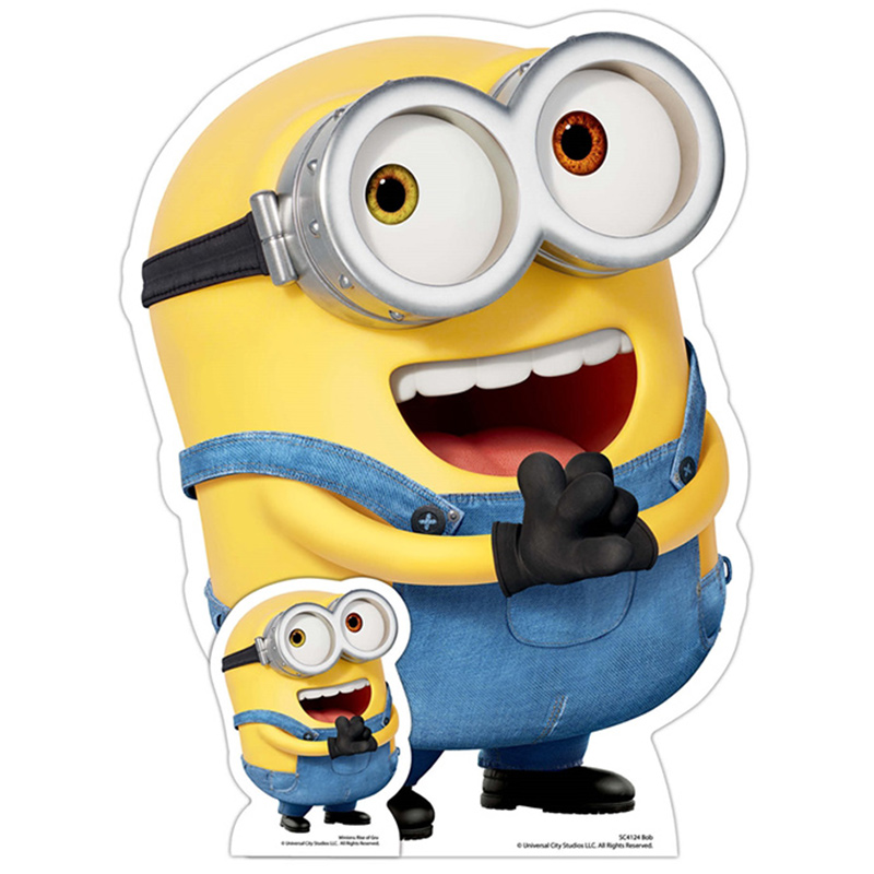 Buy Minions 2 Bob Mini Cardboard Cutout | Party Chest