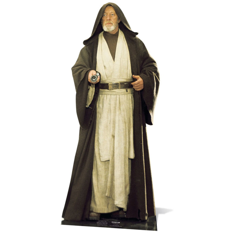 Buy Star Wars Obi Wan Kenobi Life-size Cardboard Cutout | Party Chest