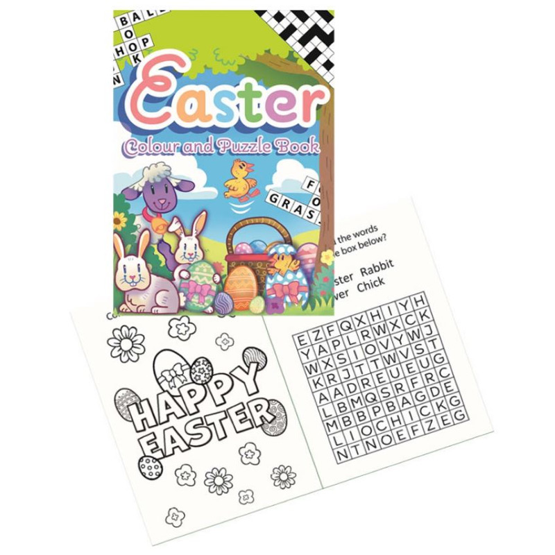 Easter Themed A6 Colouring Book (x8)