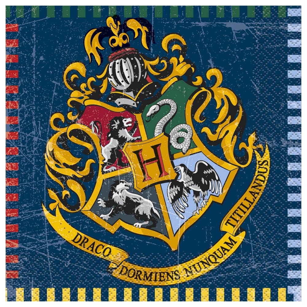 Hogwarts Harry Potter Plates and Napkins