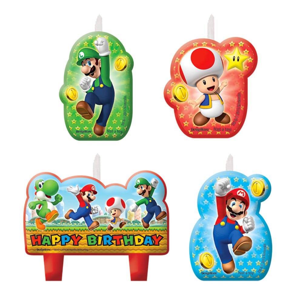 Super Mario Figure Cake Toppers Mario Cake Decorations for Mario Birthday  Party Supplies 12Pcs : Amazon.co.uk: Toys & Games